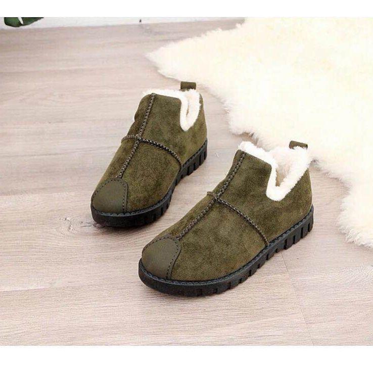 Winter New Waterproof Thickened Women's Cotton Shoes Women's Shoes Velvet Warm Cotton Shoes Casual Non-slip Mother Shoes