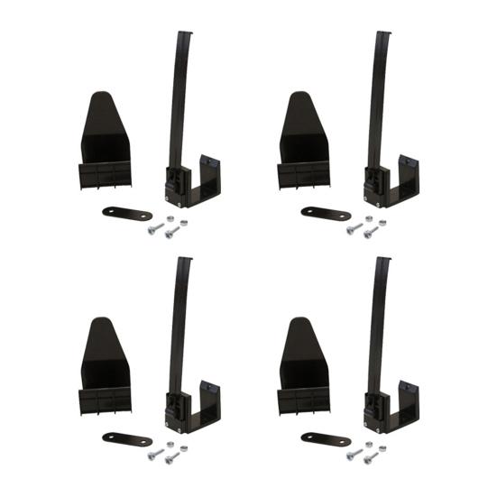 

4/6Pcs Christmas Garage Door Banner Clips Spring Bracket Quick Installation Festive Garage Door Hangers 4pcs