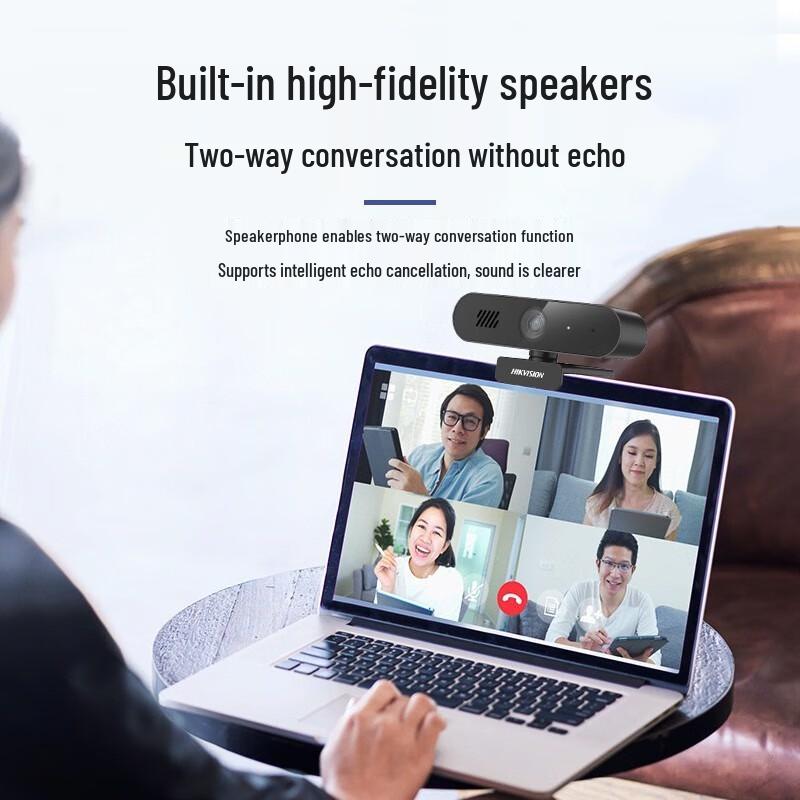 HIKVISION HD Plug & Play Webcam with Speaker