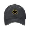 Casquette de baseball en coton lavé Étoile de la Vie Secouriste EMT Ajustable Design Classique Pour le Quotidien et les Activités Extérieures