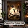 Arazzo da Parete Personalizzato, Testo Personalizzato Cristiano Ronaldo, Arte da Parete in Tessuto Morbido per Decorazione Interna