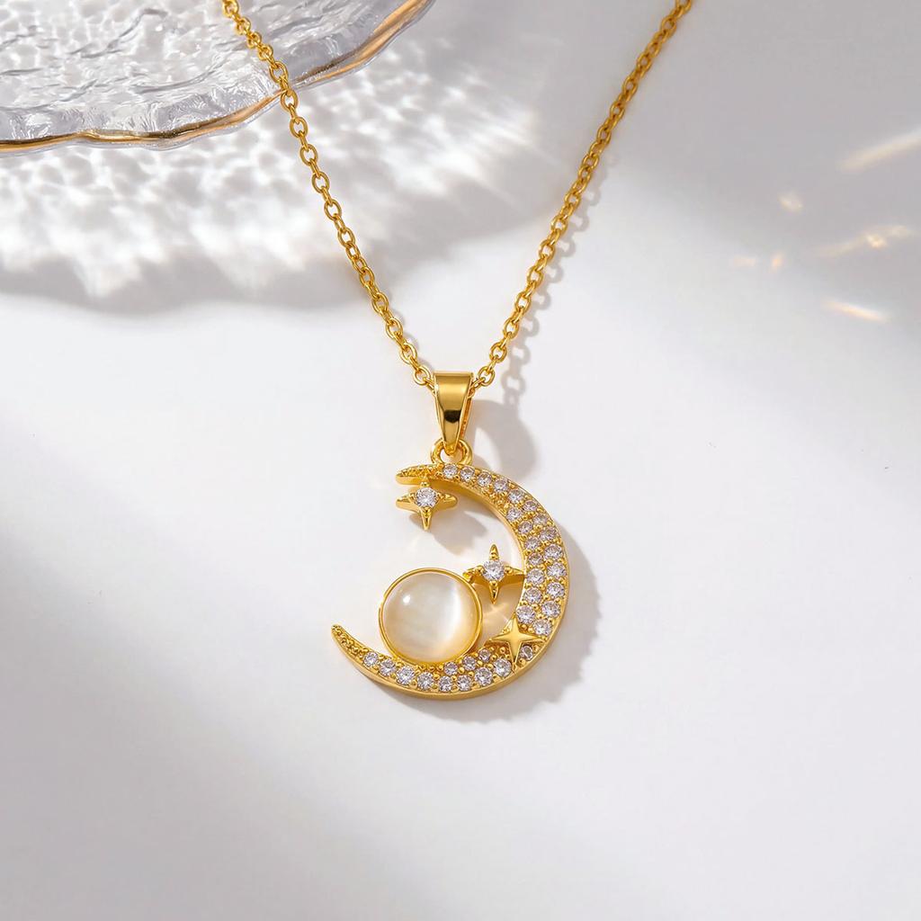 Necklace Women's New Dream Planet Series Exquisite Necklace Niche Design Light Luxury Fashion High-end Titanium Steel Accessories