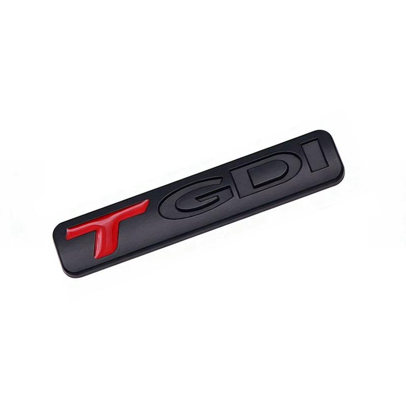 Premium Metal GDi TGDI 3D Car Emblem for Hyundai Sonata IX35 Tucson Elantra | SKJD6 Rear Tailgate Zinc Alloy Badge Decoration Sticker