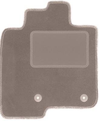Beige Driver's Mat For: Mitsubishi Pajero IV Short (2006-2018)