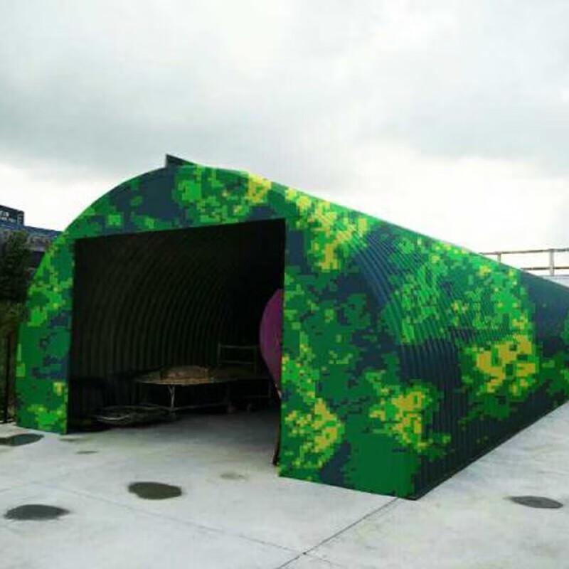 Модульное гофрированное складское здание Guzi Shi