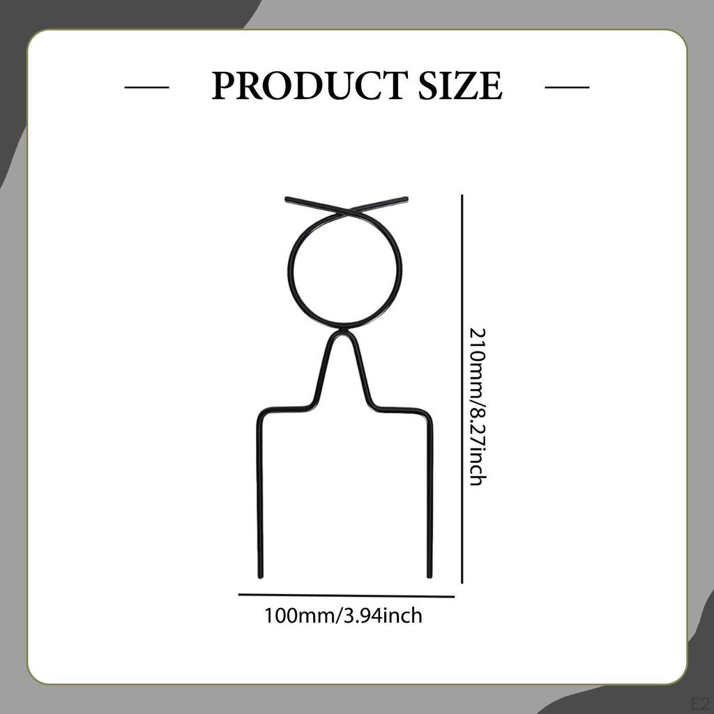 10Pcs Garden Hose Guide Stakes Rustproof Decorative Heavy Duty Guides Holder for Flower Bed