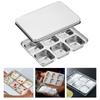 Ice Cube Mold Coffee Freezer Tray Cubes Stainless Steel Wear-Resistant Non-Stick Whiskey Making Sphere Steel Lid Box