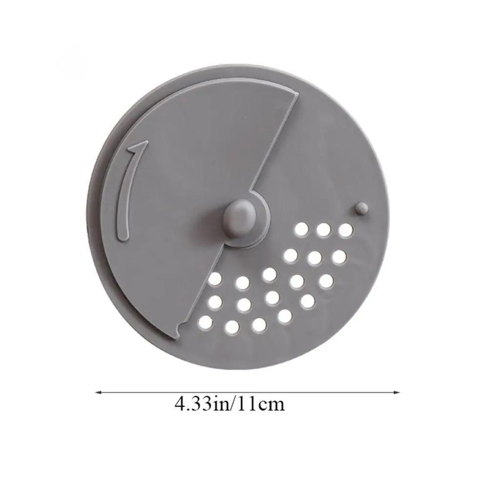 Hair Filter Sink Sewer Lid Deodorization Drainage Outlet Press Type Rotatable Adjustable Floor Drain Shower Drain Hair Catcher