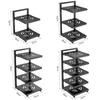 Multi-layer Kitchen Storage Racks Sewer Cabinet Layered Pot Rack Table Corner Holder Pot Pan Organizers Home Kitchen Accesories
