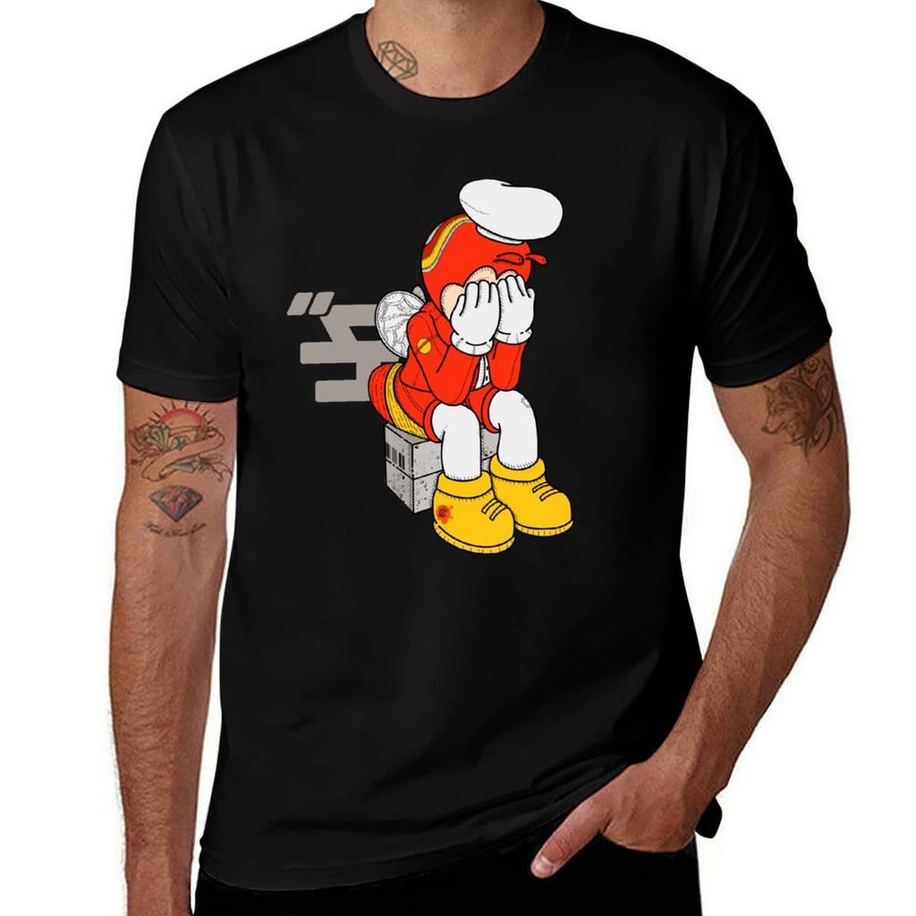 Jollibee Sadboi Kamusta Ka Big 3 Tshirt Christmas Casual Tee Shirt Tshirt
