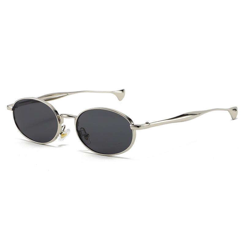 Retro Oval Small Frame Luxury Sunglasses for Men and Women