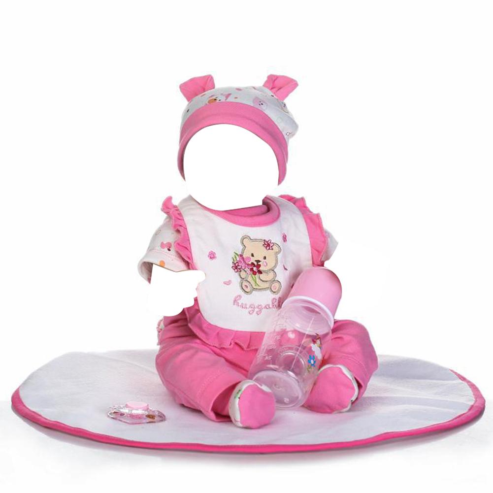 Reborn Gril Baby Doll Clothes Fits 50-55 Cm Baby Accessories Doll Girl Outfit Clothes K2X9