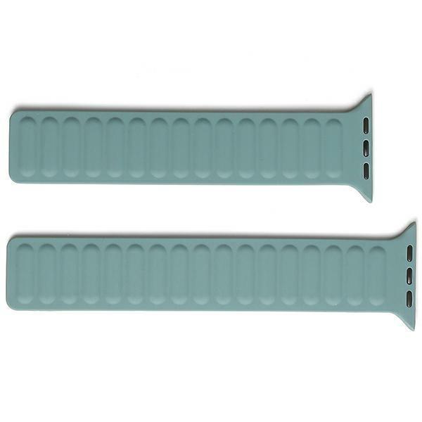 Pasek do Apple Watch 38mm 40mm 41mm Beline Magnetic Zielony