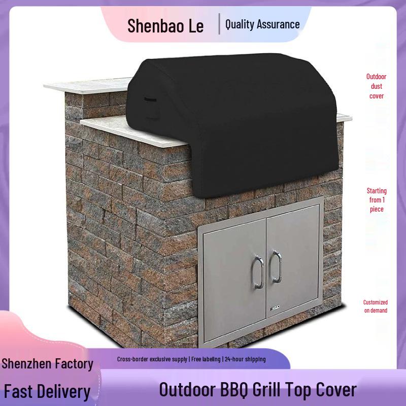Waterproof Outdoor BBQ Grill Cover - Oxford Cloth, UV & Water Resistant