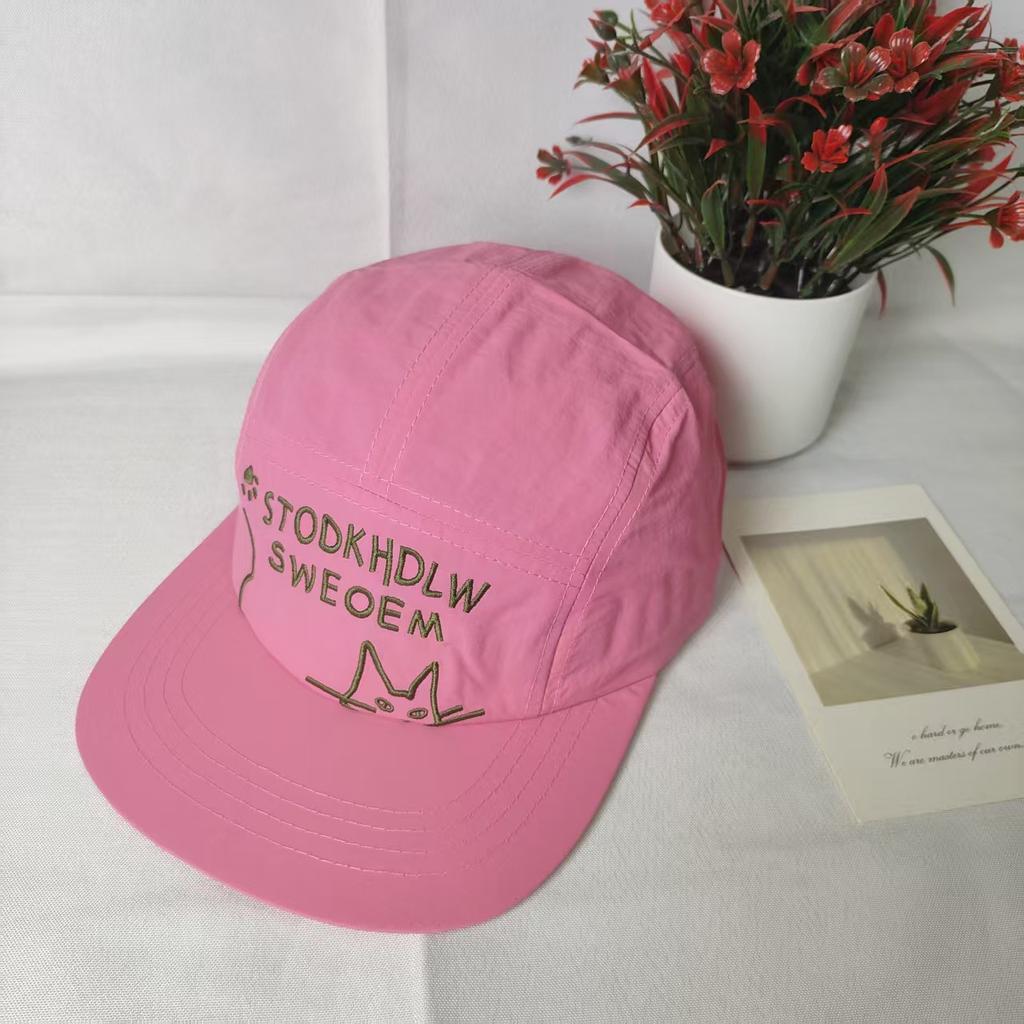 Fashion Hat Four Seasons Thin Quick-Drying Hat Baseball Cap Korean Version Tide Duck Tongue Sun Hat Sunscreen Hip Hat Show Small Face