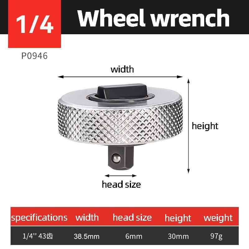 

SCIONE Mini Ratchet Wrench Multi-function Aluminum Alloy Small Portable Wrench