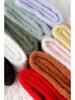 Women's Mid-Calf Fleece-Lined Five-Toe Divide Socks - Thick, Warm Imitation Mink Velvet for Winter