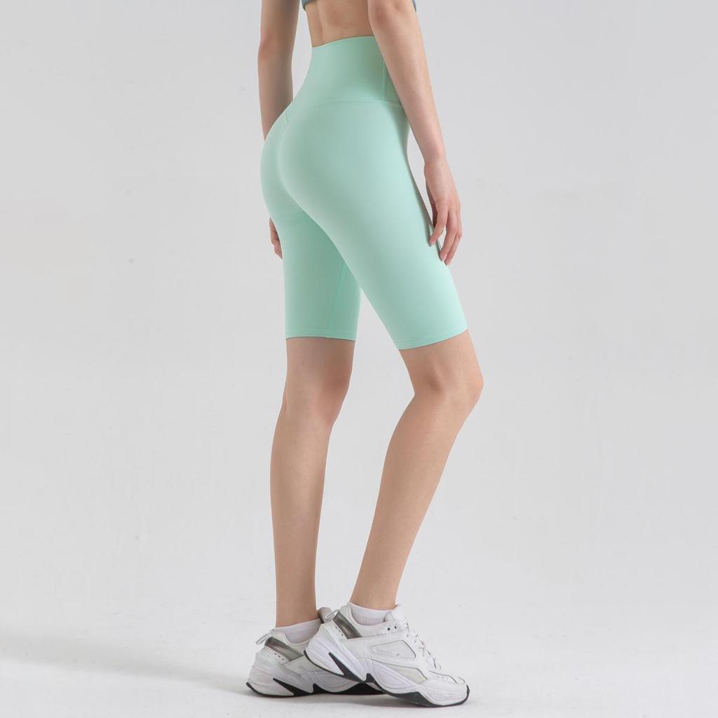 Elastické sportovní kalhoty na jógu s vysokým pasem Quick Dry 3/4 běžecké kalhoty Crop Gym Legíny Fitness punčochy