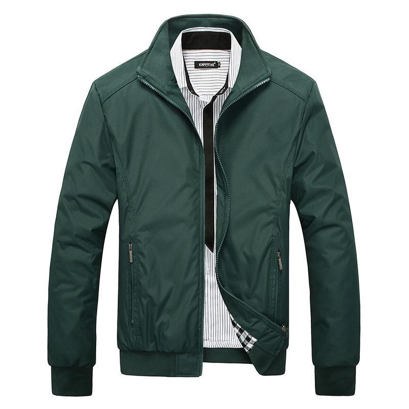 Giacche da uomo Cappotti da giacca casual da uomo Cappotto da giacca slim regolare primaverile