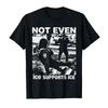 Not Even Ice Supports Ice T-shirt For Men Women 100% Cotton T Shirts Short Sleeve Tops 0119-1 - Men's Summer Cotton Graphic Tee