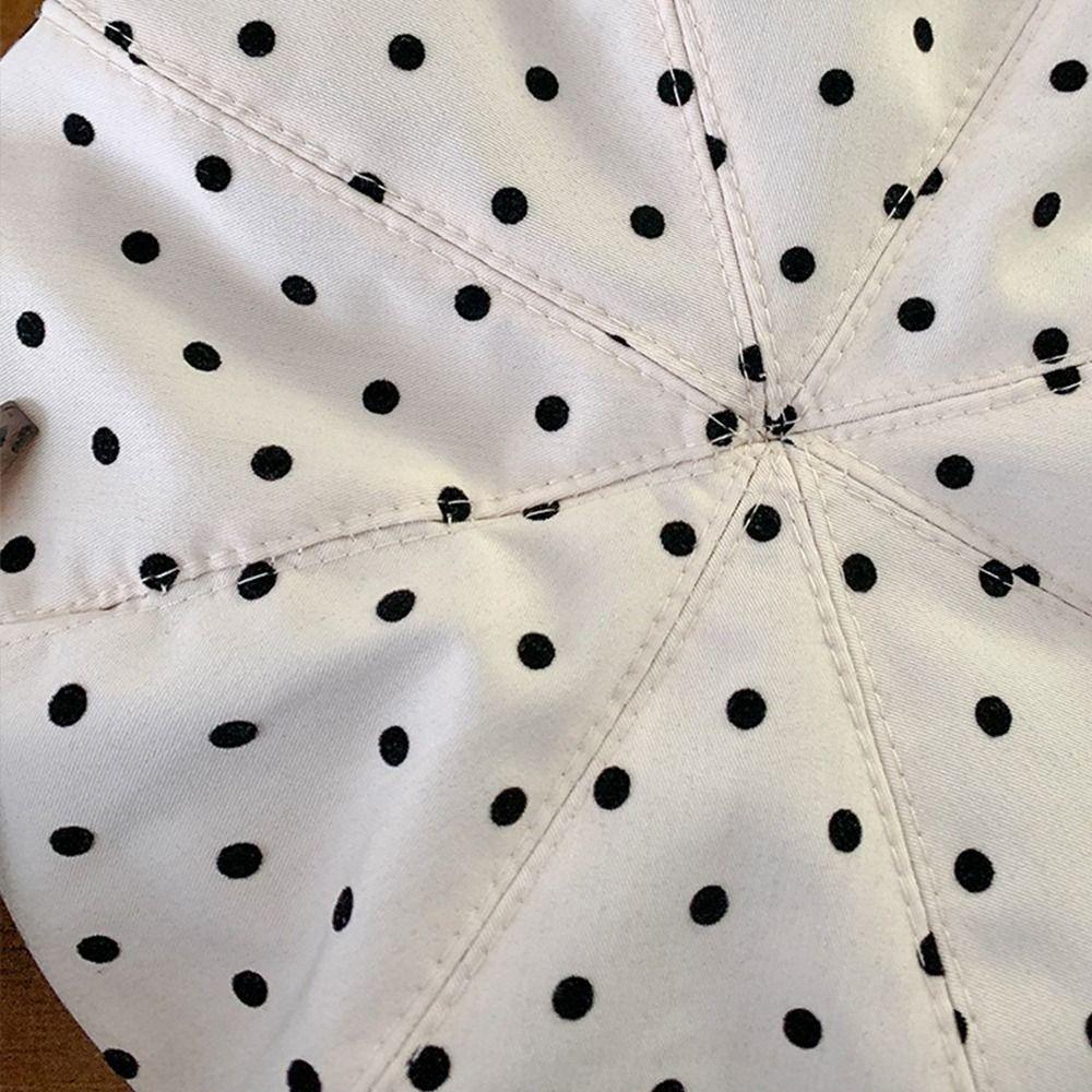 Korean Polka Dot Berets Versatile Beanie Cap Ins Painter Berets  Girls