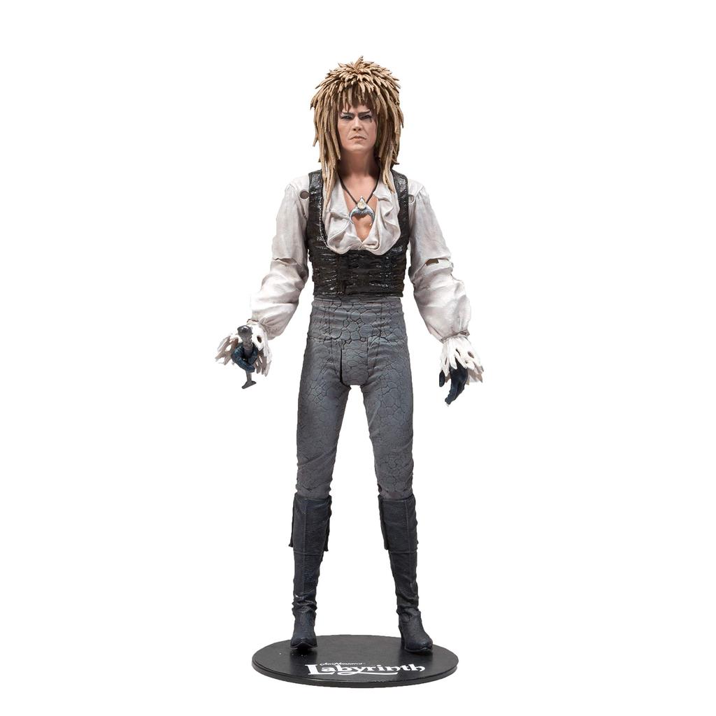 McFarlane Toys Labyrinth Figure David Bowie Jareth Color Tops 7 Inch Action Figure Dance Magic Jareth Action Figure