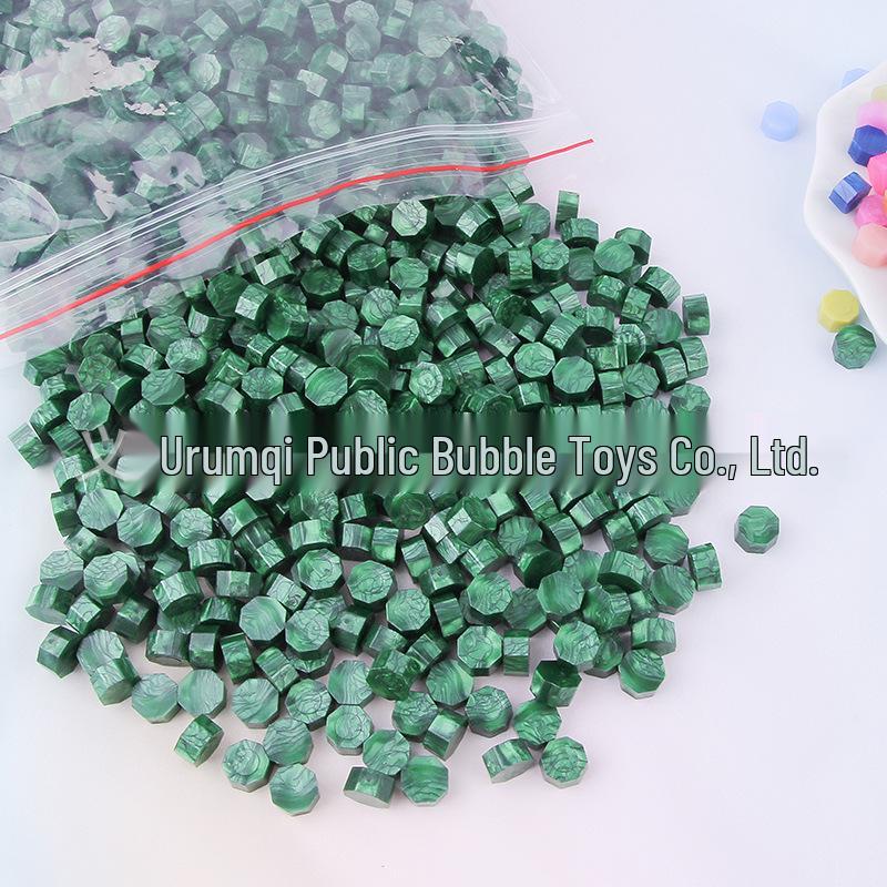 

100 штук восковых гранул для сургучной печати смешанных цветов для ретро-конвертов - Креативная игрушка для студентов