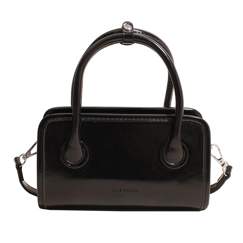 Bag Women's New Hand-held Small Square Bag Fashionable Versatile Shoulder Messenger Bag