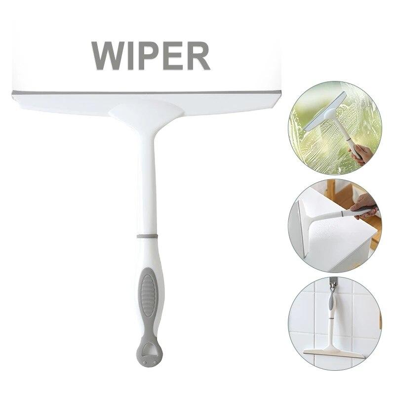 3pcs Silicone Wipers Streak-free Car Window Wiper Bathroom Mirror Tile Water Damage Cleaning Tool Bathroom Accessories