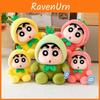 Crayon Shinchan Fruit Plush Toy Pineapple Strawberry Avocado Soft Stuffed Doll For Kids