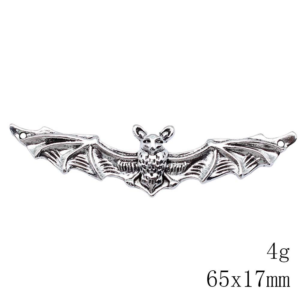 Valentýnský náramek s přívěsky Italský přívěsek s přívěsky pavouka a netopýra Publikum Mužský přívěsek