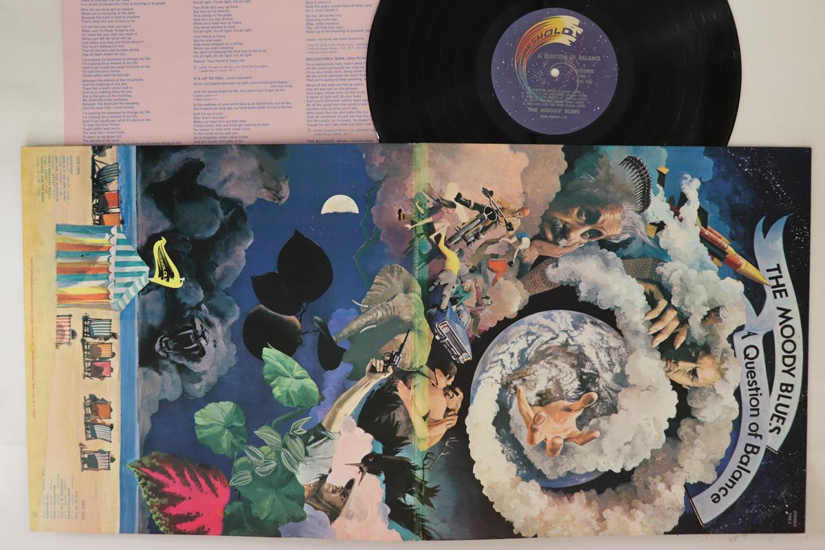 

LP Record MOODY BLUES A Question Of Balance THS3 THRESHOLD US Rock Used