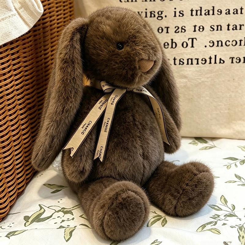 Plush Bunny Doll With Scented Fur For Wedding Decor And Gift Giving