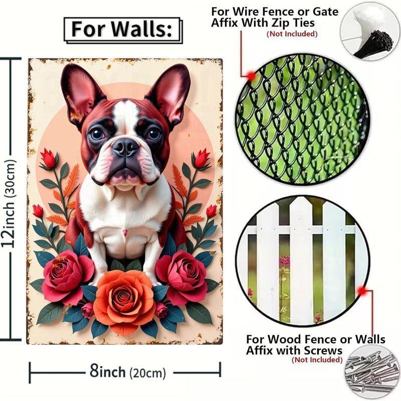 Retro Metal Paintings, Furniture, Living Room Decoration 20x30cm