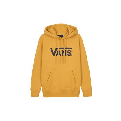 Vans Klassisches Logo Fleece Kapuzensweatshirt Unisex Sweatshirt Gelb VN0A3TXI50X