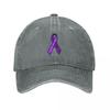 Mast Cell Activation Syndrome Awareness Ribbon Baseball Cap dad hat hard hat hiking hat Luxury Unisex cap Hats Unisex Womens