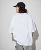 WEGO Ben Davis Short Long Street Oversized Loose Sizes Short White Men's Custom-Made T-Shirt, Sleeve, Sleeve, One-Point Embroidery, Style, Silhouette,
