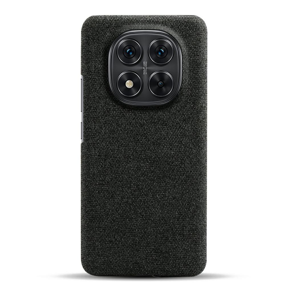 For Xiaomi Redmi Note 14 Pro 5G/Poco X7 5G Phone Case Cloth Texture Anti-Scratch Protective PC Back Cover