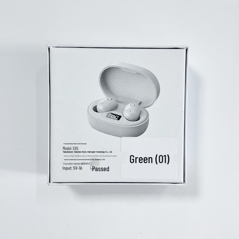 2024 New Mini Bluetooth Earphones with Long Battery Life, Noise Cancelling, and Cute Design