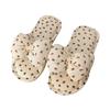 Cute Shoes Linen Fashionable Fabric Indoor Womens Slippers