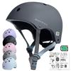 MOVEGU Bicycle Helmet Size with Two Types of This Breathable Sports Helmet for Toddlers and Children Meets CPSC and ASTM Safety Perfect for Kick and