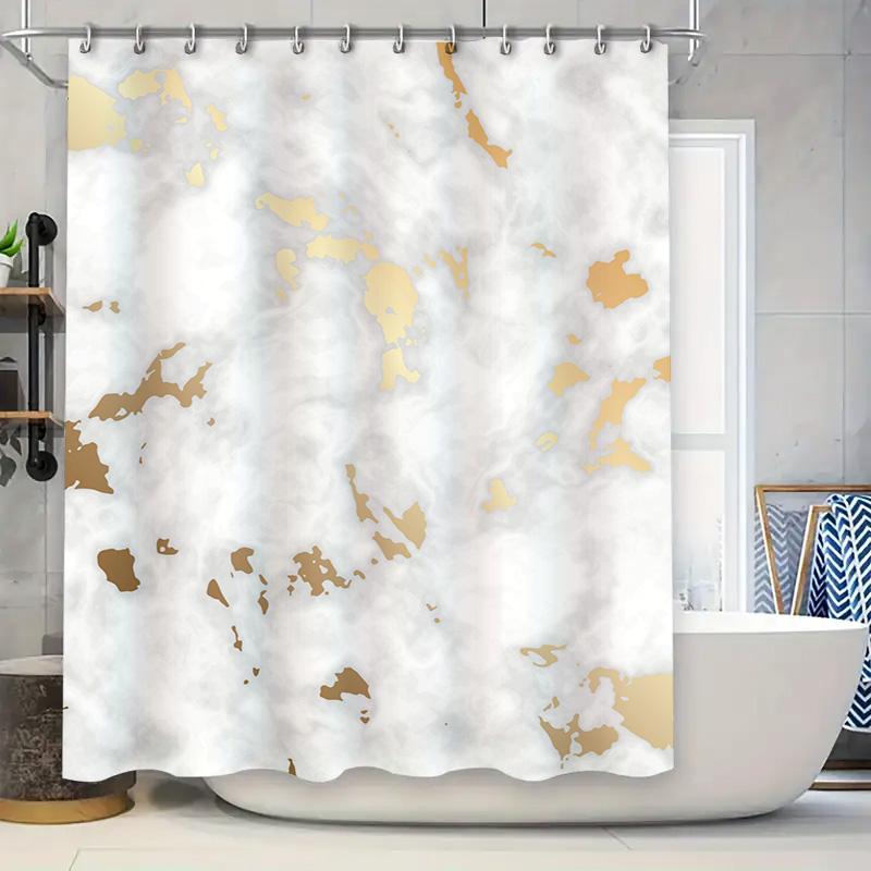 

Adorable Pomeranian Shower Curtain Set With Pastel Flowers Cute Dog Print Bath Accessories For Home Decor Waterproof Fabric Sham W60H190(CM)-1 Pcs