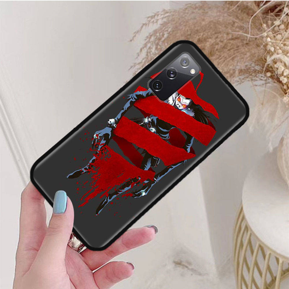 Husă Neagră pentru OPPO Reno 8 6 5 4 Pro Plus Find X3 A17 A3 A31 A38 A40 A53 A54 A55 A74 A76 A78 A77 A80 A94 A95 A96 Lite W-62 Death Note