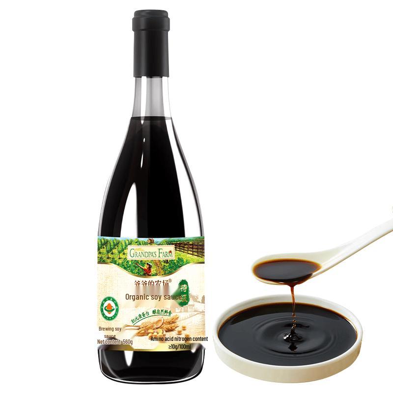 Grandpa s Farm Organic Premium Light Soy Sauce