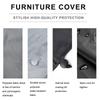 Lounge Chair Cover Waterproof Anti-UV, Durable Patio Furniture Cover for Chaise Lounge & Sunlounger