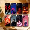 J-Jujutsu K-Kaisen Gojo Sukuna Handyhülle Für iPhone17,16,15,14,13,12Plus,Pro Max,XS,5G Weiche Silikon Schwarz Hülle
