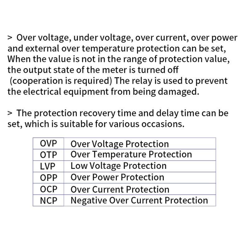 Multipurpose Battery Coulometer Voltage Current Tester Temperature Meter KW Display App Control Real-time Monitor