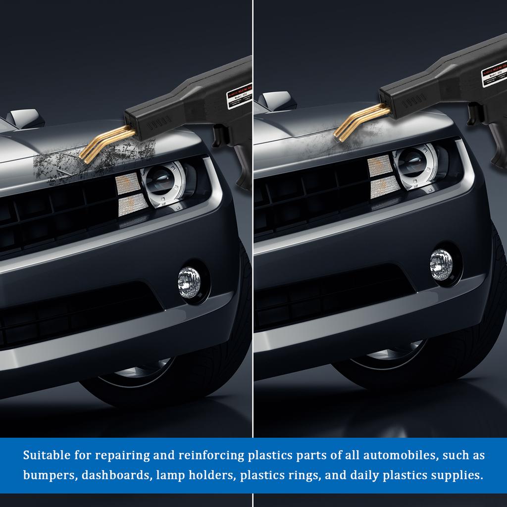 Materiale plastice la îndemână Sudori Instrumente de garaj Capsoare fierbinți Mașină Capsă Mașină de reparare PVC Bara de protecție pentru mașină