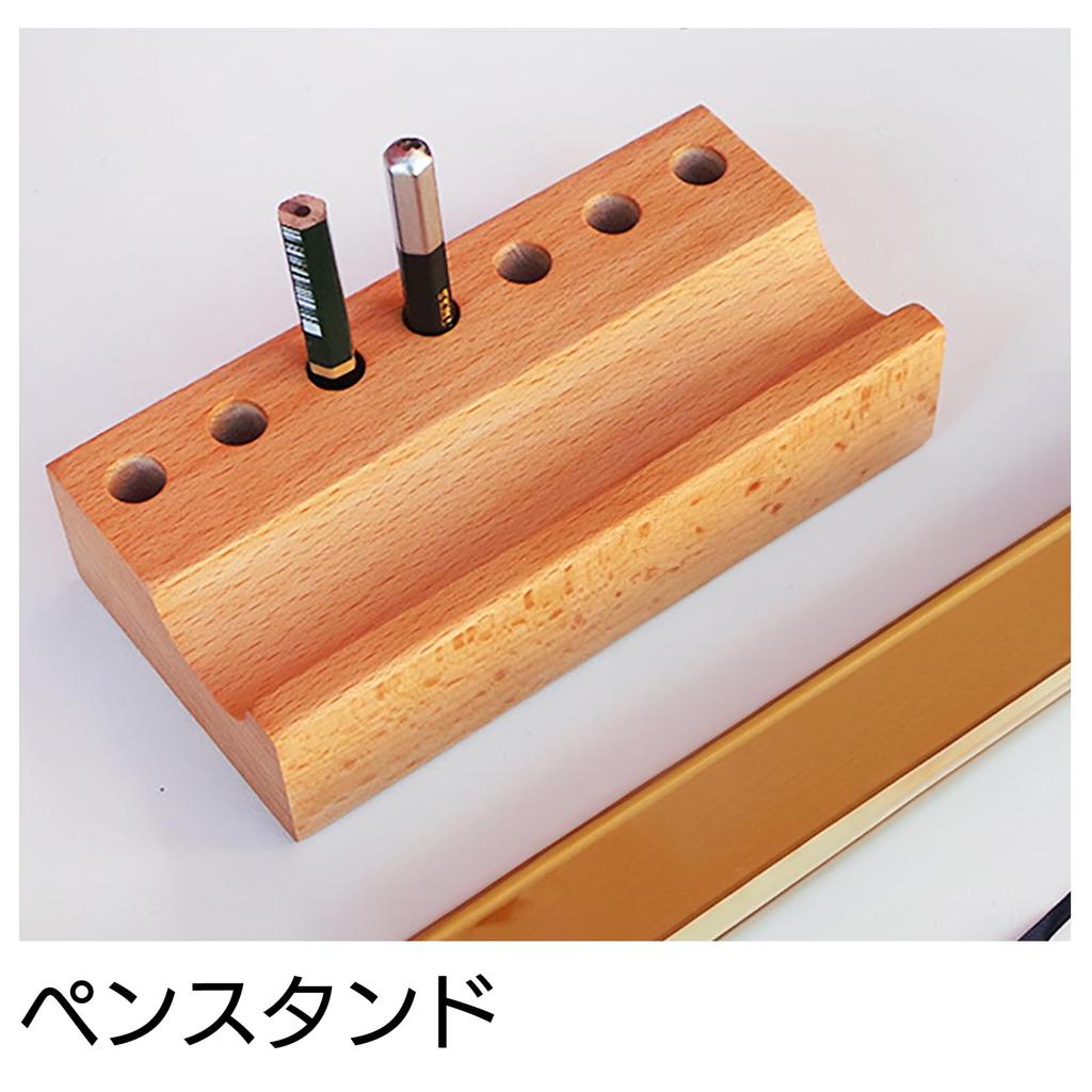 Moderno La Terre Pen Holder, Pen Stand, Interior Decor, Wooden Desk Pen Holder, Desk Tray, Pen Holder, Stylish Pen Holder, YM-334-PN, Beech