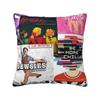 Musicals Collage Iv Musical Play Square Pillowcase Pillow Cover Polyester Cushion Decor Comfort Throw Pillow for Home Car